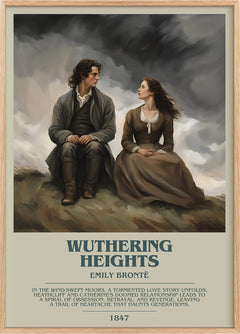 Wuthering Heights Bookish Wall Art by Emily Brontë