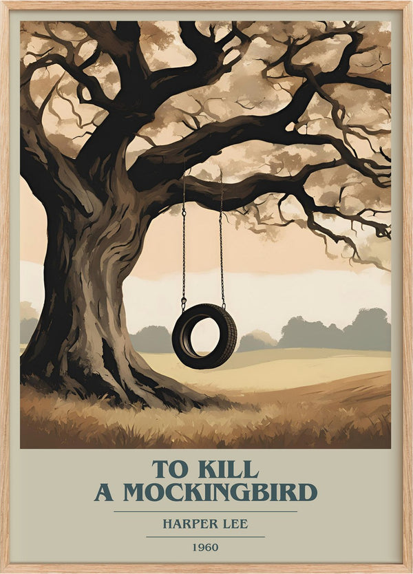 To Kill A Mockingbird Book Cover Poster by Harper Lee