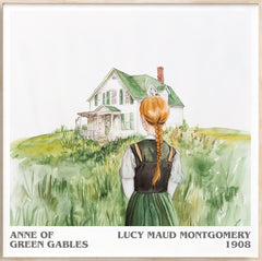 Anne of Green Gables Literary Art Print by Lucy Maud Montgomery