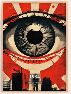 1984 Book Watercolour Illustration by George Orwell