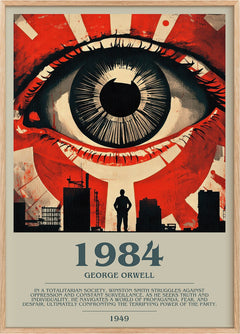 1984 Bookish Wall Art by George Orwell