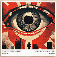1984 Literary Art Print by George Orwell