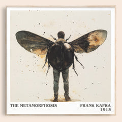 Metamorphosis Literary Art Print by Frank Kafka