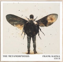 Metamorphosis Literary Art Print by Frank Kafka