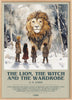 The Lion, the Witch and the Wardrobe Bookish Wall Art by C. S. Lewis