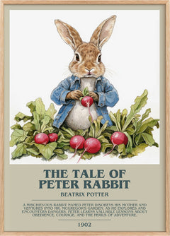 The Tale of Peter Rabbit Bookish Wall Art by Beatrix Potter