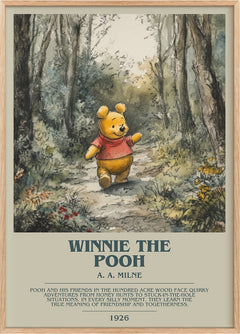 Winnie the Pooh Bookish Wall Art by A. A. Milne
