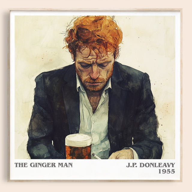 The Ginger Man Literary Art Print by J.P. Donleavy