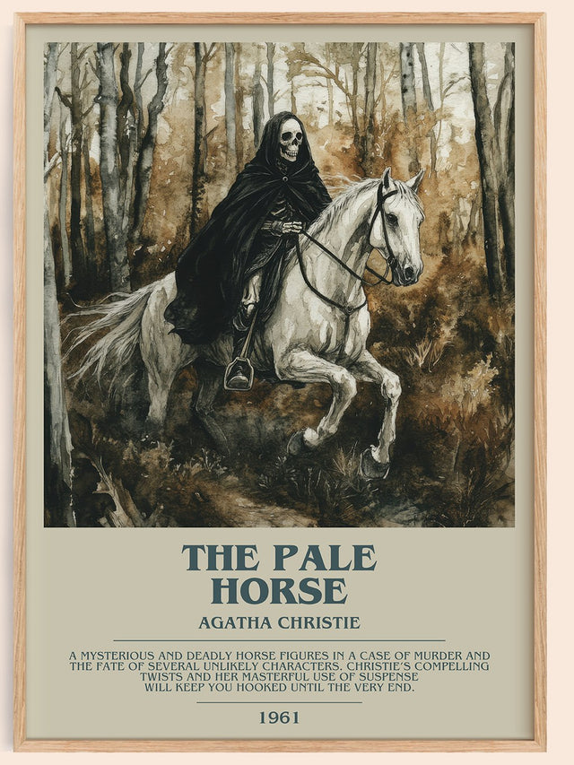 The Pale Horse Bookish Wall Art by Agatha Christie