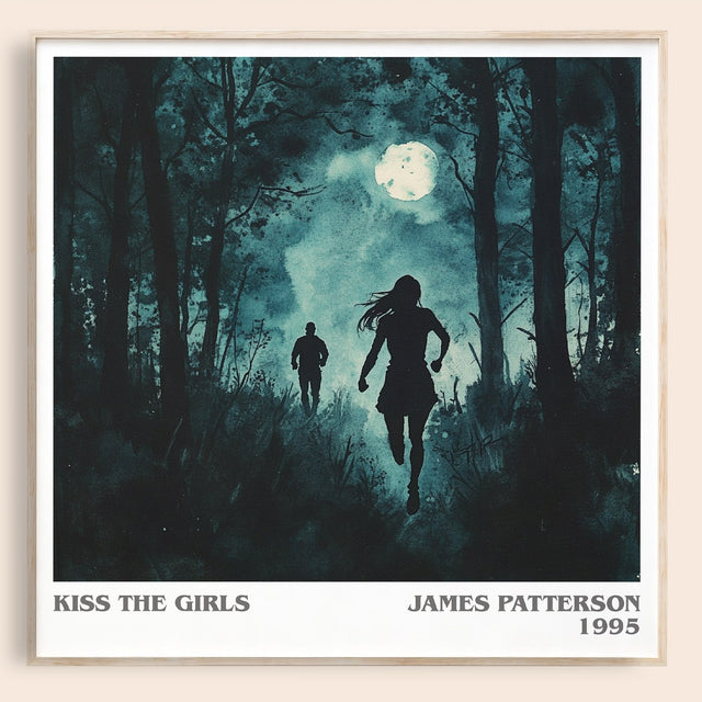 Kiss the Girls Literary Art Print by James Patterson