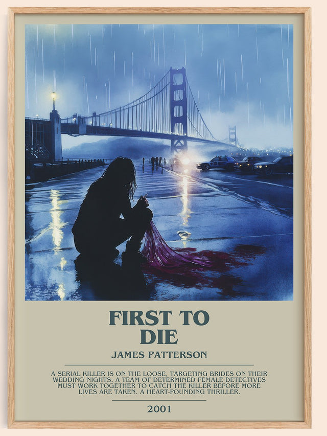 First To Die Bookish Wall Art by James Patterson