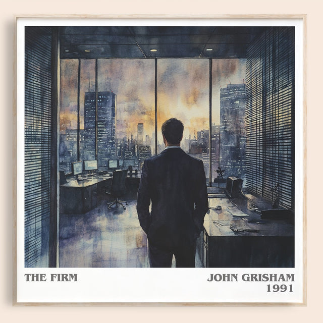 The Firm Literary Art Print by John Grisham