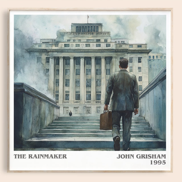 The Rainmaker Literary Art Print by John Grisham