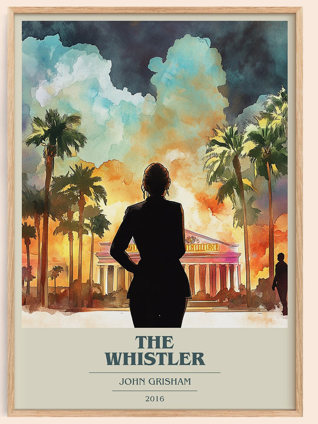 The Whistler Book Cover Poster by John Grisham