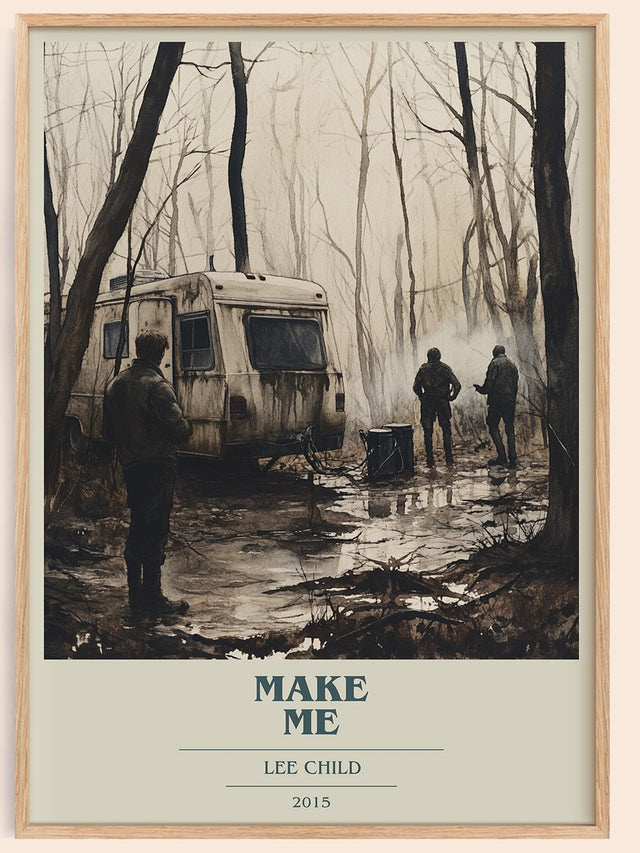 Make Me Book Cover Poster by Lee Child