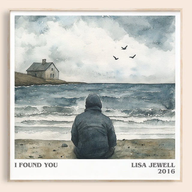 I Found You Literary Art Print by Lisa Jewell
