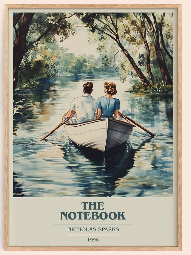 The Notebook Book Cover Poster by Nicholas Sparks