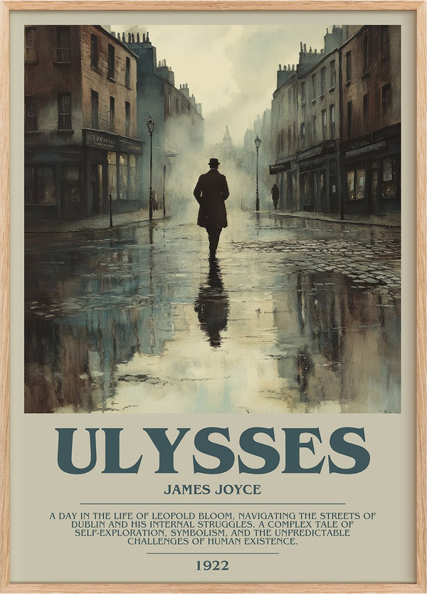 Ulysses Bookish Wall Art by James Joyce