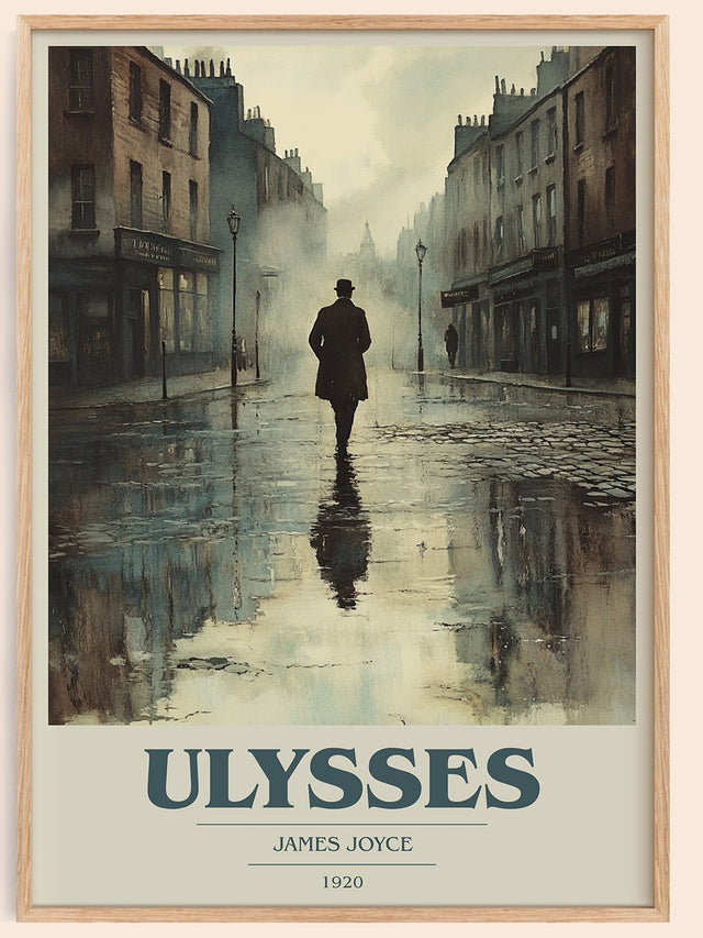 Ulysses Book Cover Poster by James Joyce