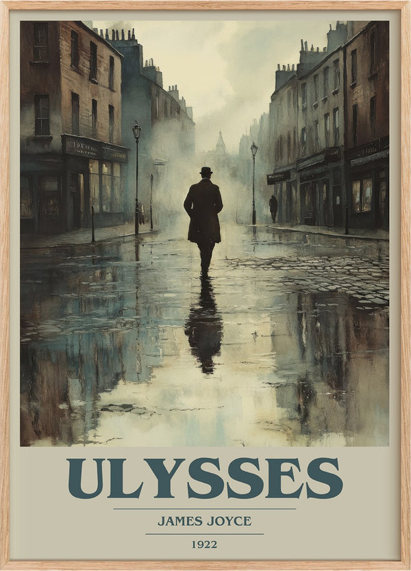 Ulysses Book Cover Poster by James Joyce