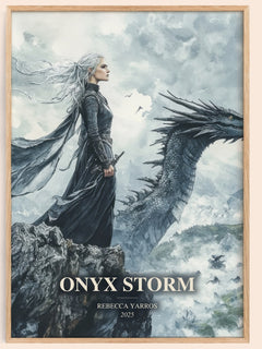 Onyx Storm Book Watercolour Illustration by Rebecca Yarros