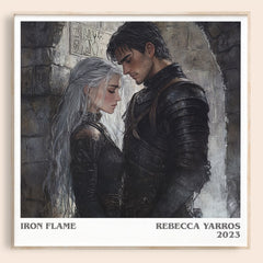 Iron Flame Literary Art Print by Rebecca Yarros