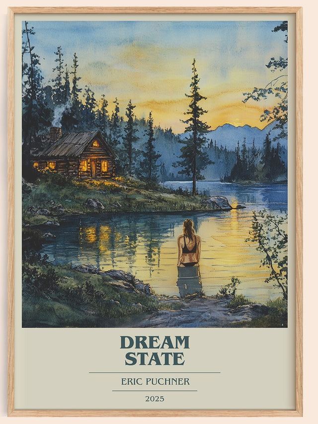 Dream State Book Cover Poster by Eric Puchner