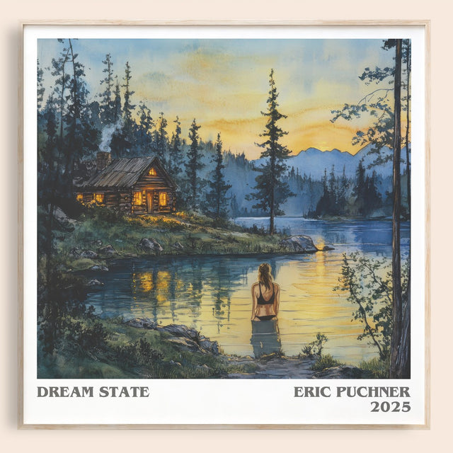 Dream State Literary Art Print by Eric Puchner