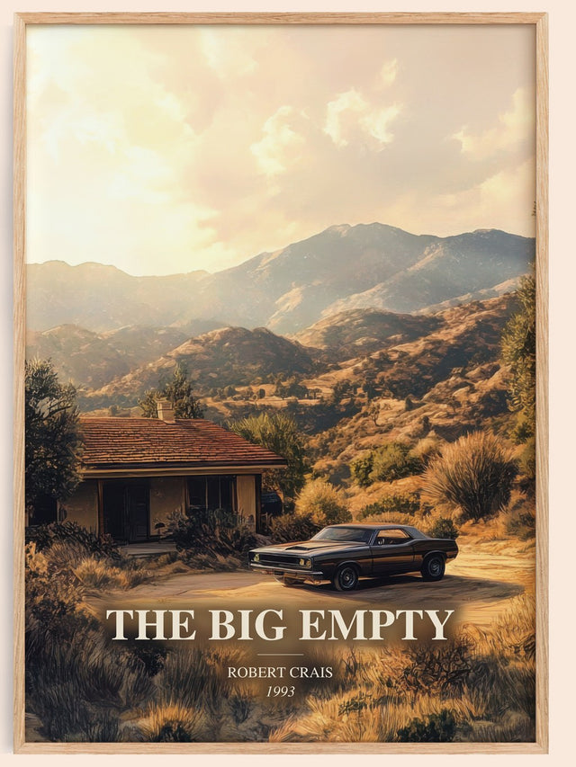 The Big Empty Book Watercolour Illustration by Robert Crais