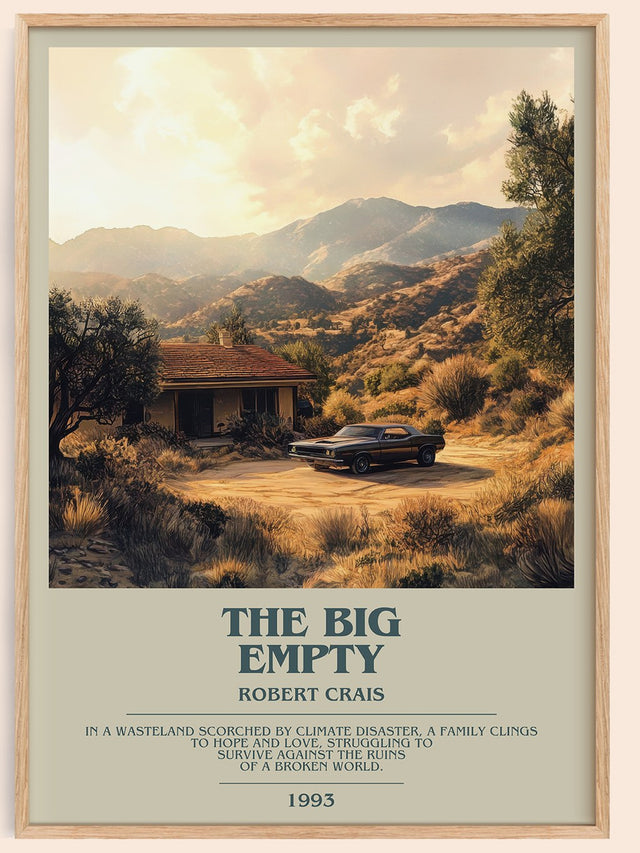 The Big Empty Bookish Wall Art by Robert Crais