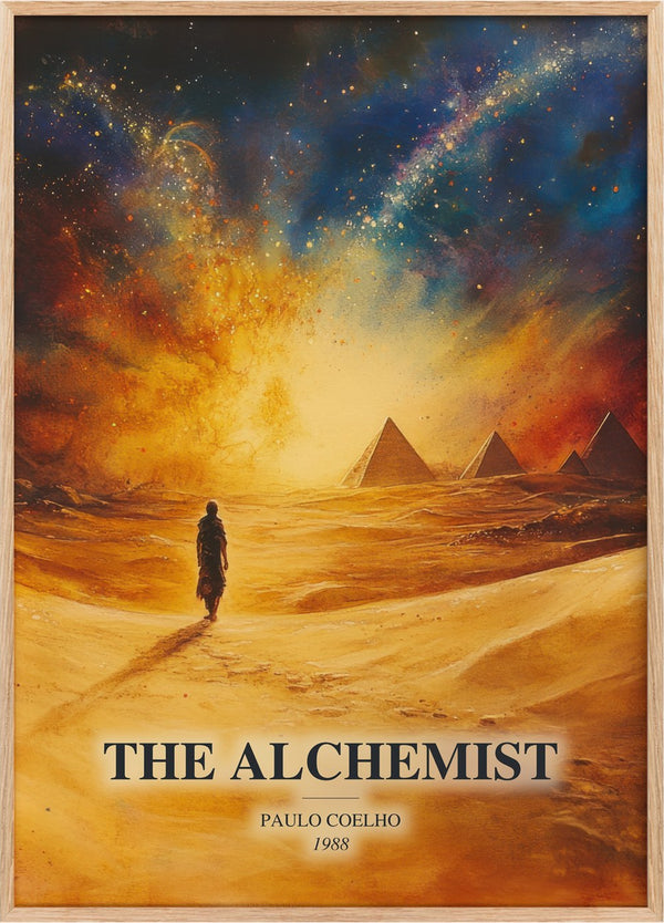 The Alchemist Book Watercolour Illustration by Paulo Coelho