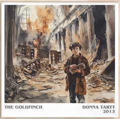 The Goldfinch Literary Art Print by Donna Tartt