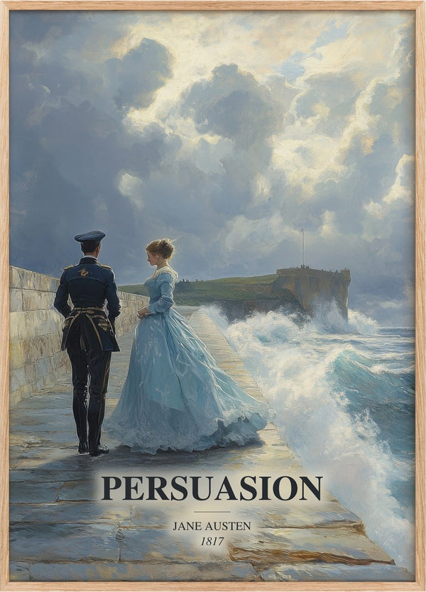 Persuasion Book Watercolour Illustration by Jane Austen