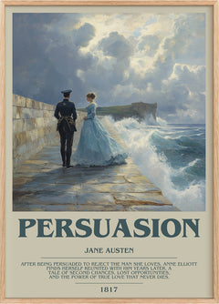 Persuasion Bookish Wall Art by Jane Austen