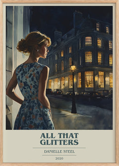 All that Glitters Book Cover Poster by Danielle Steel