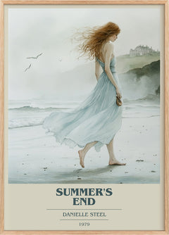 Summer's End Book Cover Poster by Danielle Steel