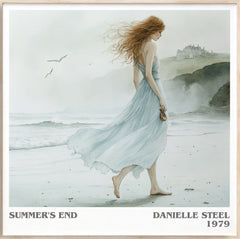 Summer's End Literary Art Print by Danielle Steel