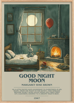 Good Night Moon Bookish Wall Art by Margaret Wise Brown