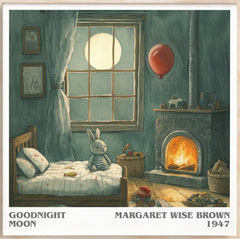 Good Night Moon Literary Art Print by Margaret Wise Brown