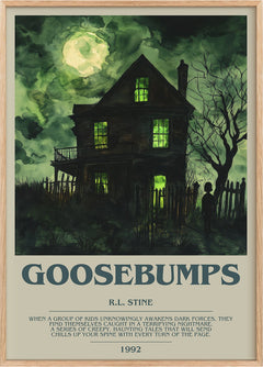 Goosebumps Bookish Wall Art by R.L. Stine