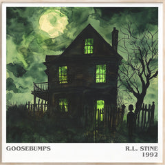 Goosebumps Literary Art Print by R.L. Stine