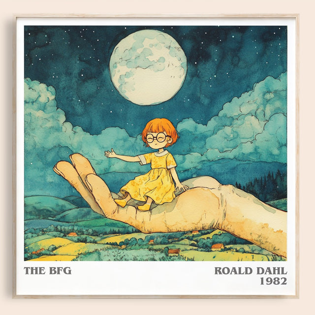 The BFG Literary Art Print by Roald Dahl