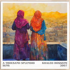 A Thousand Splendid Suns Literary Art Print by Khaled Hosseini