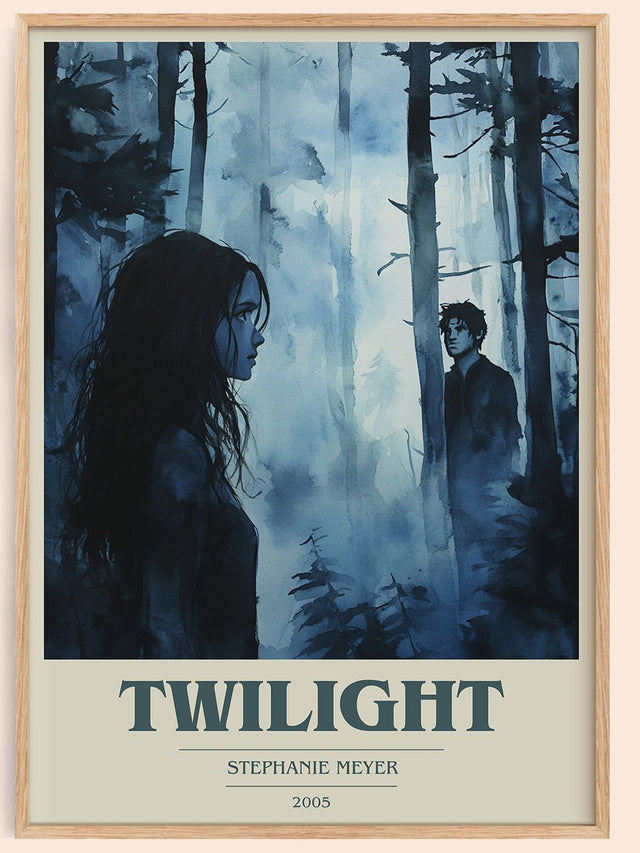 Twilight Book Cover Poster by Stephanie Meyer