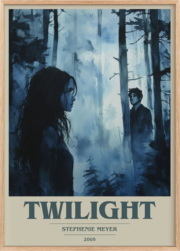 Twilight Book Cover Poster by Stephanie Meyer