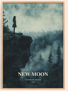New Moon Book Watercolour Illustration by Stephenie Meyer