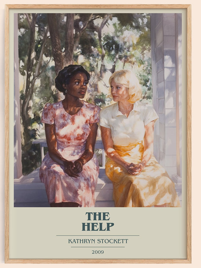 The Help Book Cover Poster by Kathryn Stockett