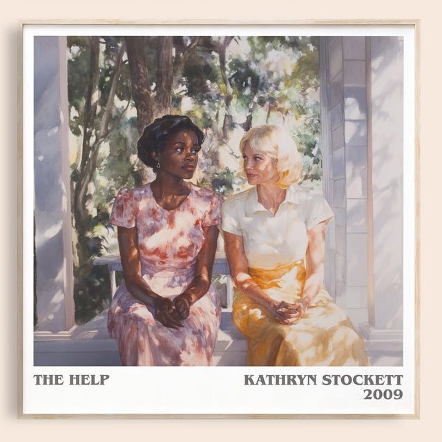 The Help Literary Art Print by Kathryn Stockett