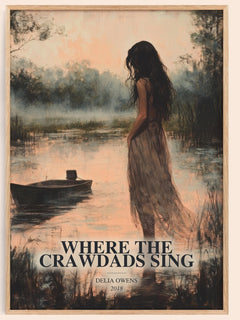 Where The Crawdads Sing Book Watercolour Illustration by Delia Owens