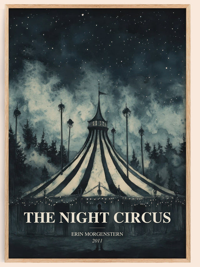 The Night Circus Book Watercolour Illustration by Erin Morgenstern